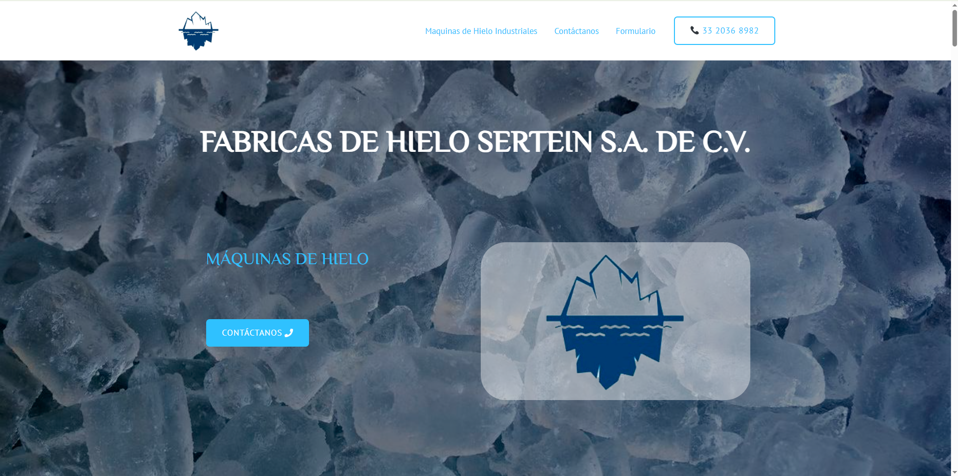 Fábricas de Hielo Sertein